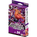 Bandai One Piece Trading Card Games Purple Charlotte Katakuri ST-34 Starter Deck