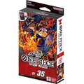 Bandai One Piece Trading Card Games Red/Black Sabo ST-35 Starter Deck
